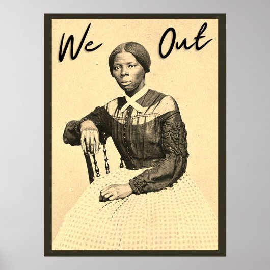 Poster Vintage Harriet Tubman (Devant)