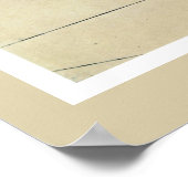 Poster Vintage Harunobu Plum Blossom Japonais (Coin)