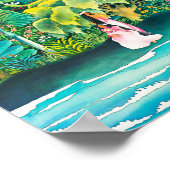 Poster vintage Hawaii Travel (Coin)