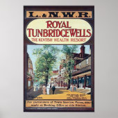 Poster Vintage Health Resort Advertising (Devant)