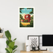 Poster Vintage High Point Caroline du Nord (Bureau à domicile)