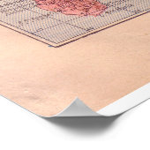 Poster Vintage historique 1920 Afrique (Coin)