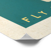 Poster vintage Honolulu Aviation Travel (Coin)