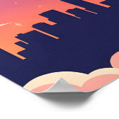 Poster Vintage Houston Space City (Coin)