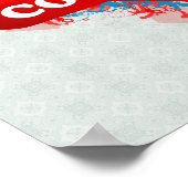 Poster Vintage I Love Colombia (Coin)