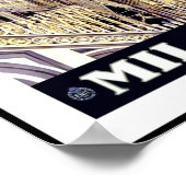 Poster vintage Imprimer Milano Milan Italie (Coin)