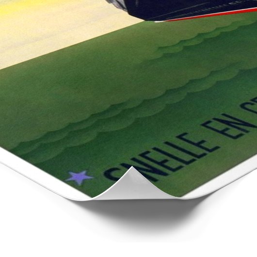 Poster vintage Imprimer Oostende Dover (Coin)