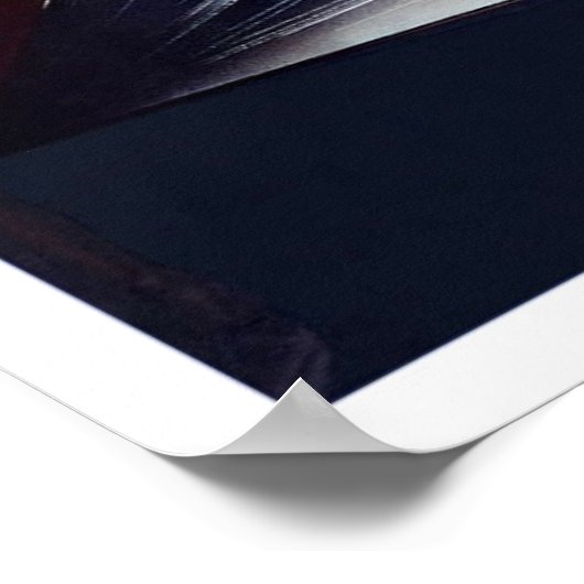 Poster vintage Imprimer Train Canada (Coin)