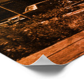 Poster Vintage Iraq baghdad fountain (Coin)