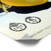 Poster Vintage Italie Lemons Travel (Coin)