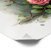 Poster Vintage Ivy Rose Grandfather Clock (Coin)