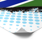 Poster Vintage J'aime Gambie (Coin)