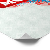 Poster Vintage J'aime le Maroc (Coin)