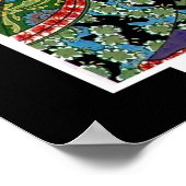 Poster vintage japonais art (Coin)