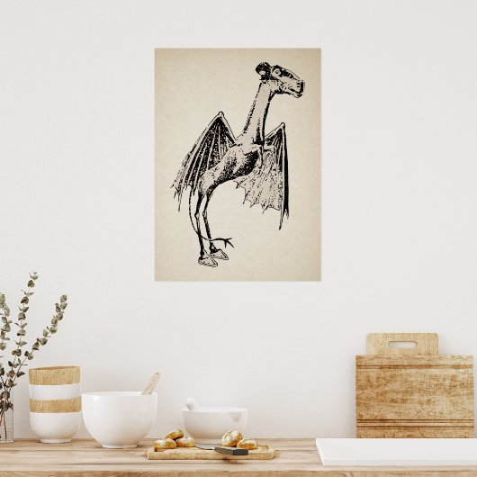 Poster vintage Jersey Devil (Cuisine)