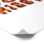 Poster Vintage Joe Shiesty - Football Cincinnati (Coin)