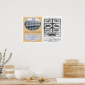 Poster Vintage John Little Publicité (Cuisine)