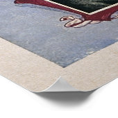 Poster Vintage Johnson Burns Fight Souvenir (Coin)