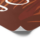 Poster Vintage Joshua Tree National Park - Sunset  (Coin)