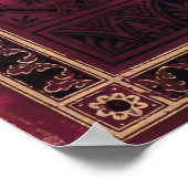 Poster Vintage Jules Vern "Steampunk" Art de couverture (Coin)