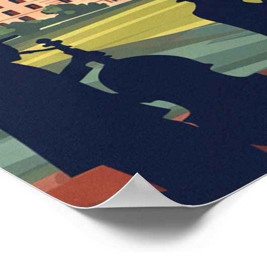 Poster Vintage Kansas City (Coin)