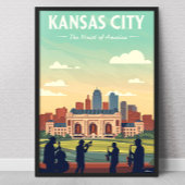 Poster Vintage Kansas City