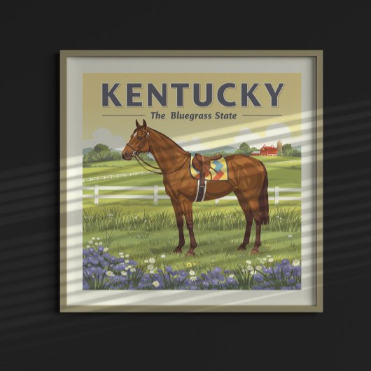 Poster Vintage Kentucky