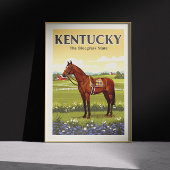 Poster Vintage Kentucky