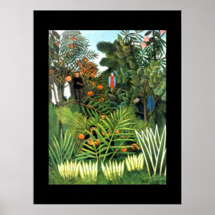 Poster Vintage Kunst De Jungle