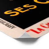 Poster Vintage La Chabilsienne (Coin)