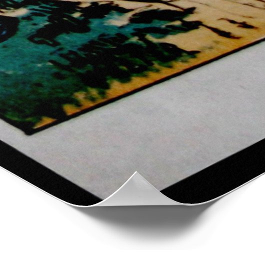 Poster Vintage La Déchets (Coin)