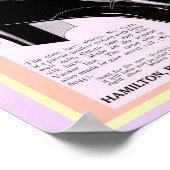 Poster Vintage Ladies Chaussures Annonce est belle (Coin)