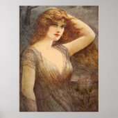 Poster vintage Lady (Devant)