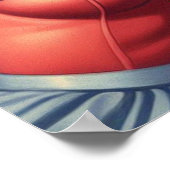 Poster Vintage Las Vegas Casino Pin Up (Coin)