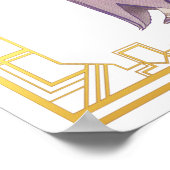 Poster Vintage Lavender Flapper Gown 1920 (Coin)