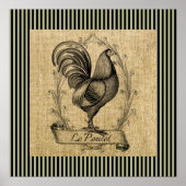 Poster Vintage Le Poulet (Devant)