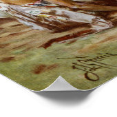 Poster Vintage Le Premier Thanksgiving 1621 Jean Ferris (Coin)