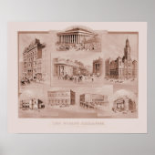 Poster Vintage les échanges mondiaux (Devant)