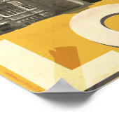 Poster vintage Londres (Coin)