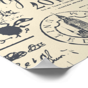 Poster vintage Londres