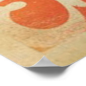 Poster vintage Londres Travel (Coin)