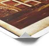 Poster vintage Louisiana Plantation Travel (Coin)