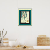 Poster vintage Lucien Lelong (Cuisine)