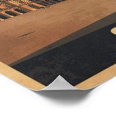 Poster Vintage Madrid Travel (Coin)