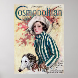 Poster Vintage magazine Cosmopolitan