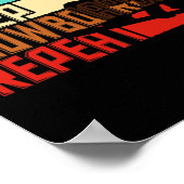 Poster Vintage Manger Sleep Répéter Snowboard (Coin)
