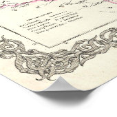 Poster Vintage Map of Arkansas (Coin)