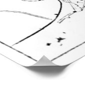 Poster Vintage Map of Boston (Coin)