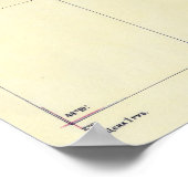 Poster Vintage Map of Crimea (Coin)