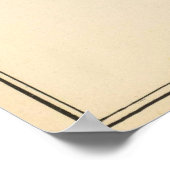 Poster Vintage Map of Manchester (Coin)